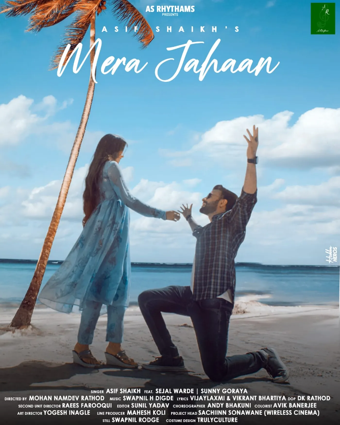 As Rhythams Present’s Mera jahaan Romantic Song Directed by Mohan Namdev Rathod
